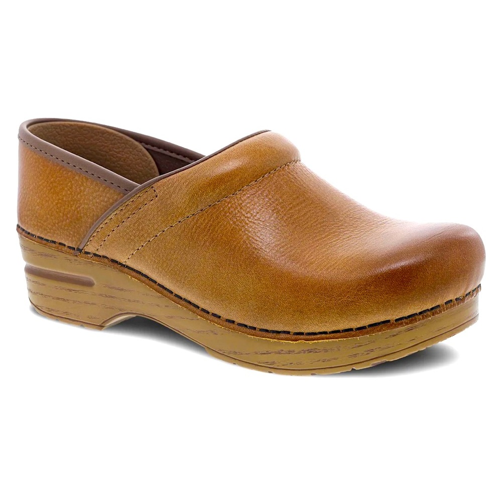 Dansko Wide Pro Distressed - Honey size 39 (wide)